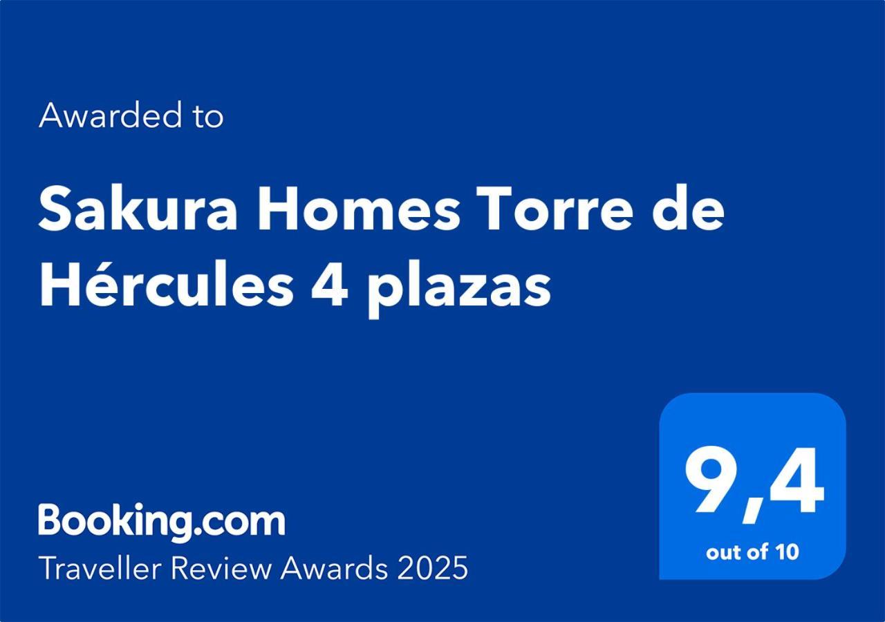Sakura Homes Torre De Hercules 4 Plazas A Coruna Exterior photo